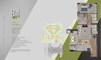 Imagem 3: Edifício Mind, Terra Bonita, Londrina, 84m² AP2175