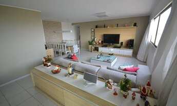 Imagem 2: Apto no Torreão (MB), alto, nascente, com 190 m², 4 suítes, 3 vagas, super lazeez, dep. co