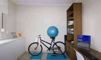 Imagem 3: Apartamento mobiliado com dois (2) dormitórios, duas (2) vagas de garagem , no Condomín