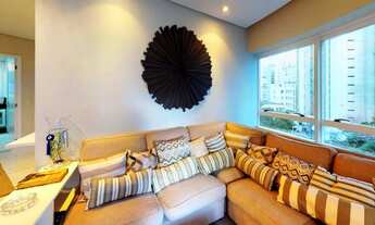 Imagem 3: Excelente Apartamento de 104m², Mobiliado, com 3 Dormitórios(1 Suíte) e 2 Garagens, prox S