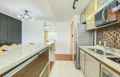 Imagem 7: Apartamento para aluguel com 70m2 com 2 quartos sendo 1 suíte , mobiliado, 1 vaga