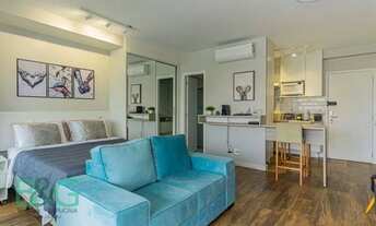 Imagem 3: Apartamento com 1 dormitório para alugar, 41 m² por R$ 5.109,50/mês - Brooklin Paulista