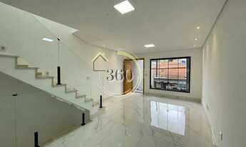 Imagem 2: Sobrado novo com 3 suítes, área gourmet e 6 vagas na Penha, alto padrão de acabamento