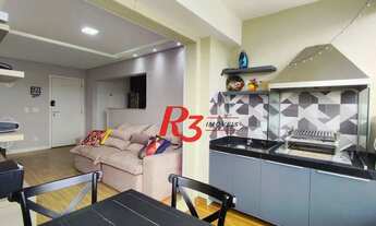 Imagem 4: Apartamento com 2 dormitórios à venda, 64 m² por R$ 715.000,00 - Campo Grande - Santos/SP