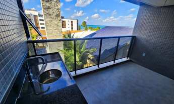 Imagem 7: Apartamento vista mar à venda, 3 quartos, 3 suítes, 2 vagas, Areia Dourada - Cabedelo/PB