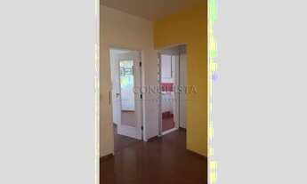 Imagem 3: Apartamento de 1 dormitório com armário, sala, cozinha, banheiro, área de serviço e 1 vaga