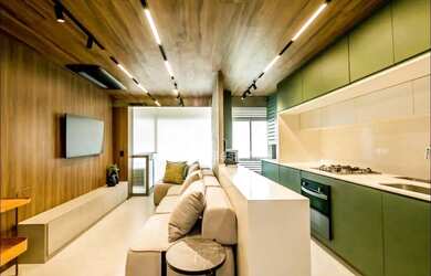 Imagem 7: Apartamento com 1 dormitório para alugar, 50 m² por R$ 9.500/mês - Alphaville - Barueri/SP