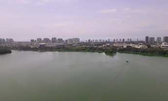 Imagem 6: PENINSULA FIT COBERTURA VISTÃO LAGOA PISCINA SAUNA CHURRASQUEIRA