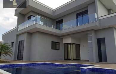 Imagem 2: Casa com 4 dormitórios à venda, 334 m² por R$ 3.280.000,00 - Condomínio Campo de Toscana