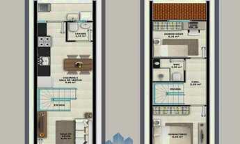 Imagem 2: Sobrado à venda no bairro Jardim Iririú - Joinville/SC