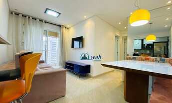 Imagem 3: Apartamento com 2 dormitórios à venda, 56 m² por R$ 490.000,00 - Campestre - Santo André/S