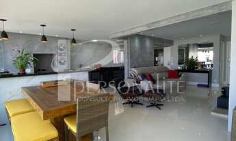 Imagem 2: Lindo Apartamento 140 m2 3 Suítes,3 Vagas ,Vista Maravilhosa, Decoração Super Moderna à v