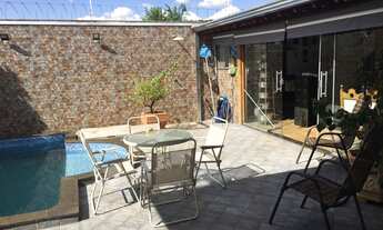 Imagem 2: Casa Condominio San Remo I com 3 Quartos (1 Suite) com Armários e Ar, Piscina Aq, Área Go