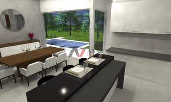 Imagem 5: Casa Térrea em condomínio Residencial e Empresarial Alphaville, Ribeirão Preto - SP