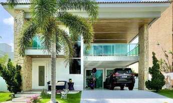 Imagem 1: Linda Casa no Alphaville Fortaleza, Decorada, Porteira Fechada