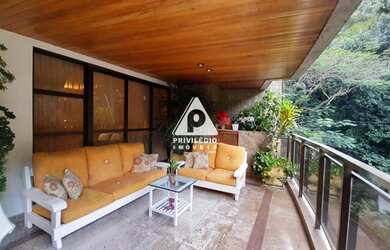 Imagem 3: Jardim Botânico! Varanda, salão, 4 suites, dependências completas, academia, salão de fest