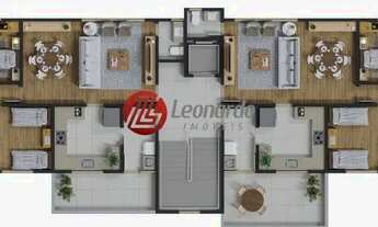 Imagem 2: Lindo apartamento 3 quartos no bairro - Liberdade ( Jaraguá)