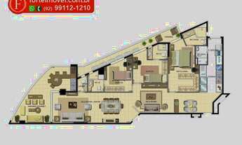 Imagem 2: Vision Ponta Negra - 3 Suítes