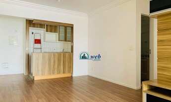 Imagem 4: Apartamento com terraço gourmet com 3 dormitórios para alugar, 77 m² por R$ 2.800/mês - Ca