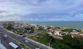 Imagem: Flat quarto e sala frente para o Mar