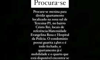 Imagem: Vaga de quarto