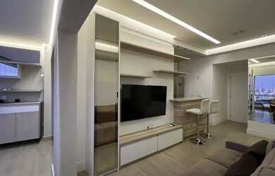 Imagem 2: Apartamento com uma suite mobiliado em Pinheiros , São Paulo