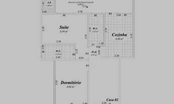 Imagem 6: Casa Terrea com 2 dormitórios à venda, 50 m² por R$ 275.000 - Cidade Ocian - Praia Grande