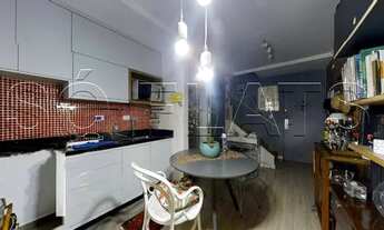 Imagem 4: Flat estilo Duplex disponível para locação contendo 57m², 1 dormitório e 1 vaga de garagem