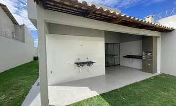 Imagem 3: Casa para venda possui 100 metros quadrados com 3 quartos em Residencial Santa Fé I - Goiâ