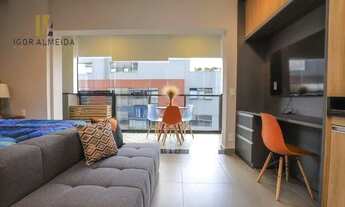 Imagem 3: Apartamento com 1 dormitório para alugar, 33 m² por R$ 4.344,83/mês - Pinheiros - São Paul