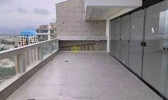 Imagem 4: Cobertura para venda possui 238 metros quadrados com 3 quartos