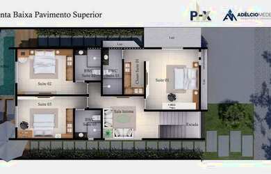 Imagem 5: Casa de condomínio para venda com 198 metros quadrados com 4 quartos