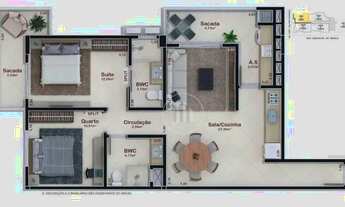 Imagem: Apartamento à venda, 118 m² por R$ 1.100.000,00