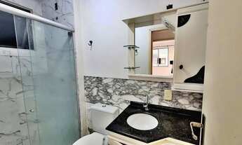 Imagem 6: Apartamento com 2 dormitórios, sala, sacada, banheiro social e cozinha, garagem rotativa