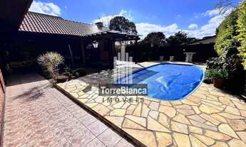 Imagem 4: Casa com piscina à venda, 4 quartos, 3 banheiros, Área gourmet com churrasqueira, Colônia