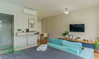 Imagem 6: Apartamento com 1 dormitório para alugar, 41 m² por R$ 5.109,50/mês - Brooklin Paulista