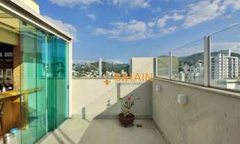 Imagem 2: Cobertura com 3 dormitórios para alugar, 160 m² por R$ 6.646,13/mês - Buritis - Belo Horiz