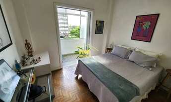 Imagem 4: APT 02 DORMITORIO, PREDIO FRENTE AO MAR, SACADA VISTA LATERAL PRO MAR, PORTARIA 24 Hs