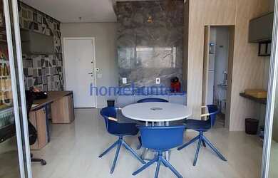 Imagem 4: Sala mobiliado para venda e locação, Cambuí, Campinas, SP- Helbor- Avenida Jose de Sousa C