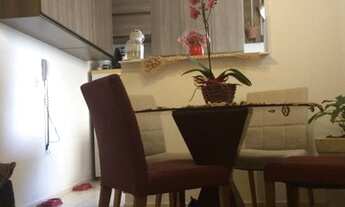 Imagem 2: Apto financia, vende, sala, cozinha americana, 2 quartos, banheiro, garagem, playground, p