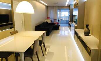 Imagem 4: Lindo Apartamento de Frente, face norte, 152 m2 priv, 3 suites e 3 vagas, sacada com chur