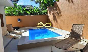 Imagem: 4 suítes - 6 banheiros - 80m praia- piscina