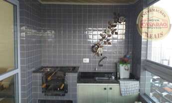 Imagem 4: Apartamento com 3 dormitórios à venda, 98 m² por R$ 500.000,00 - Ocian - Praia Grande/SP