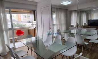 Imagem 2: Apartamento Mobiliado com 3 dormitórios para alugar, 106 m² por R$ 4.180/mês - Casa Branca