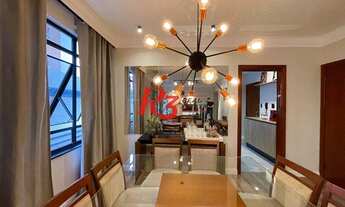 Imagem 2: Apartamento para venda possui 145 metros quadrados com 3 quartos em Pompéia - Santos - SP