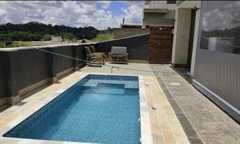 Imagem 2: OCASIÃO: Excelente Casa com 4 Suítes, Escritório e Piscina no Condomínio Villa Real