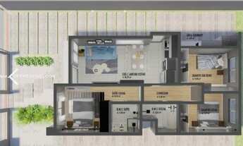 Imagem 2: Casa para Venda em Palhoça, Bela Vista, 3 dormitórios, 1 suíte, 2 banheiros, 1 vaga