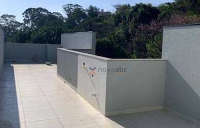 Imagem 6: Cobertura com 2 dormitórios à venda, 57 m² por R$ 400.000,00 - Vila Valparaíso - Santo And