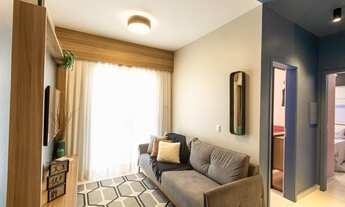 Imagem 6: Apto 02 e 03 dormitórios - suíte - varanda com churrasqueira grill - Areão - Taubaté - SP