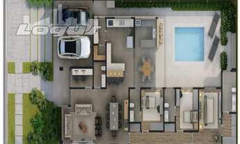 Imagem 7: Casa de condomínio térrea para venda tem 210 metros quadrados com 3 quartos